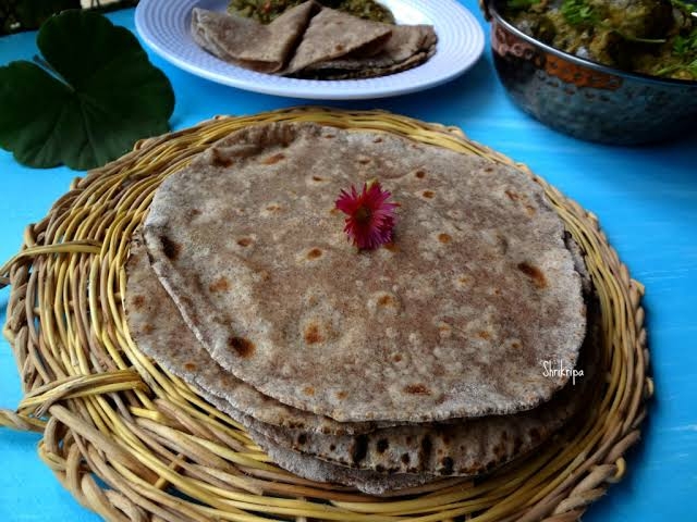 Millet Chapati/ Channa kuruma