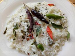 Curd Rice /Vegetables / Chips