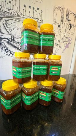Pirandai Thokku பிரண்டை தொக்கு